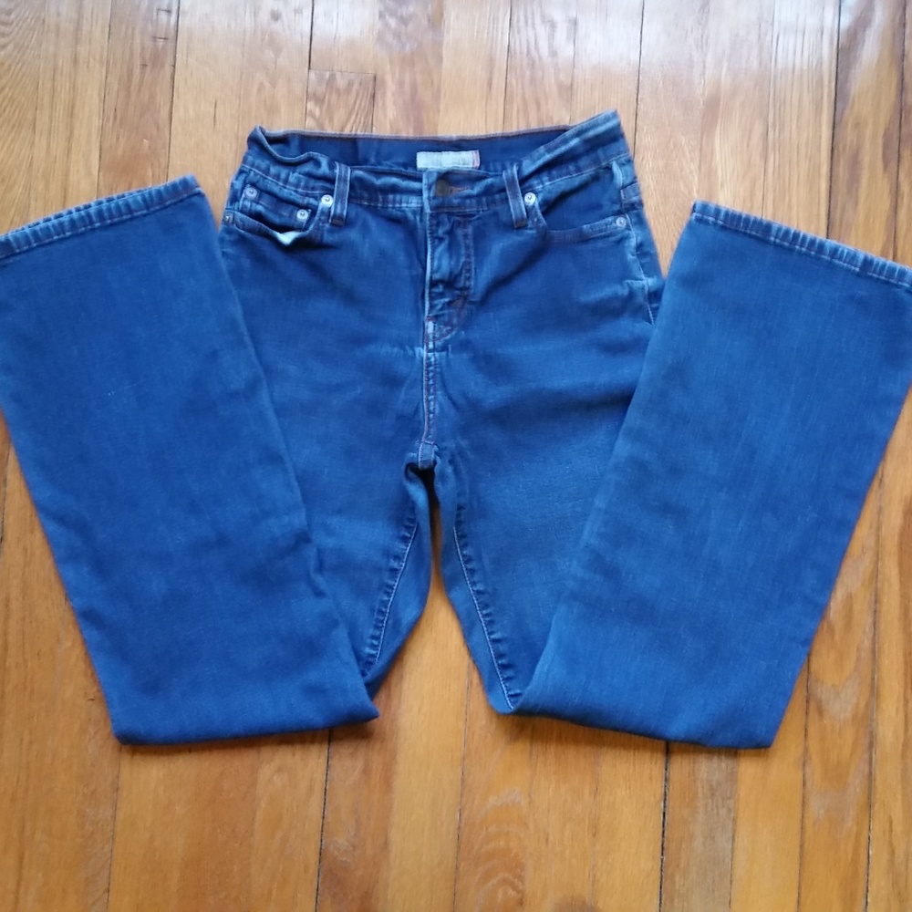 90’s jeans high waist bootcut dark-rinse 512